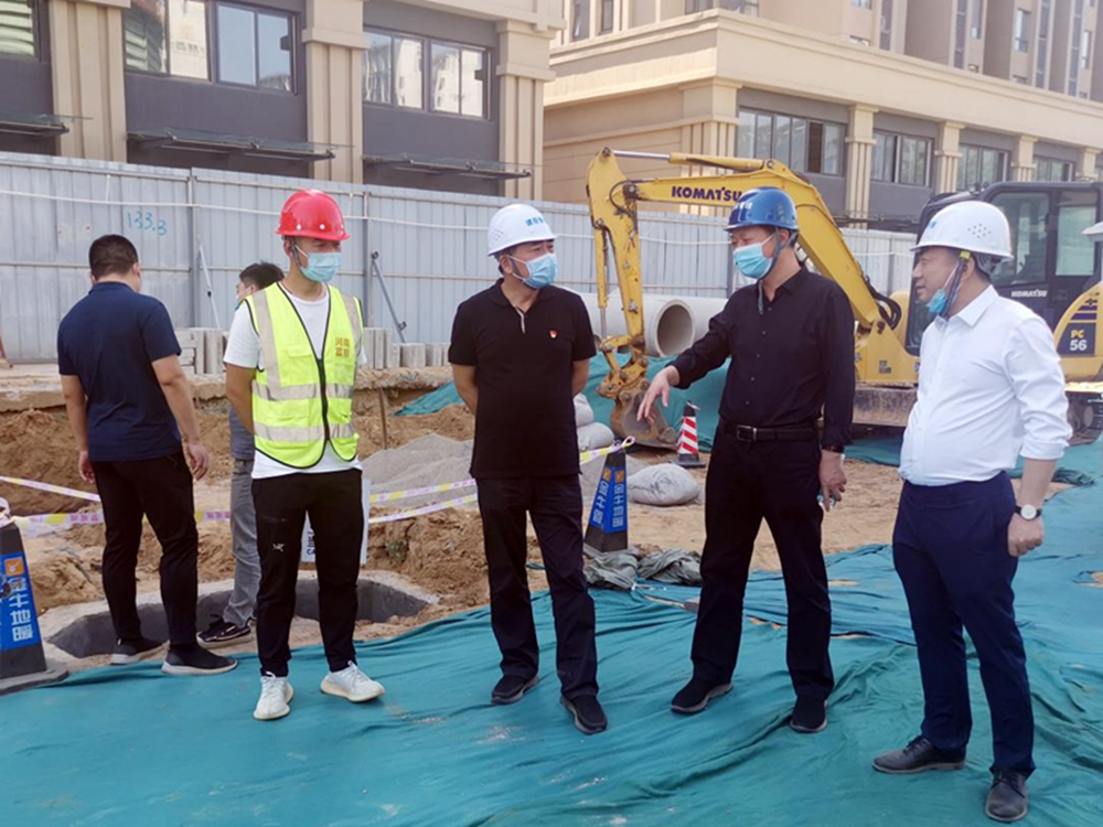 鄭州市建設(shè)投資集團“7.20”特大暴雨災(zāi)害追責問責以案促改領(lǐng)導小組到鄭州建投通訊管線有限公司檢查指導工作